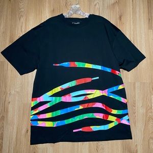Vintage Sneaker Pimps shoe laces t-shirt mens size XL